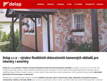 Tablet Screenshot of delap.cz